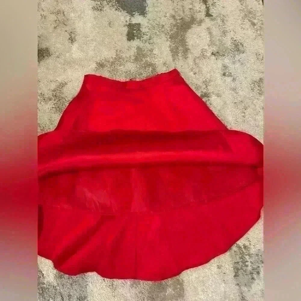 Juniors My Michelle Red Skirt